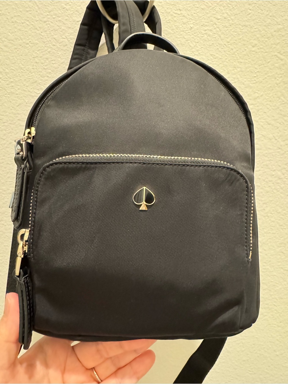 Kate Spade Black Mini Backpack - Picture 2 of 4